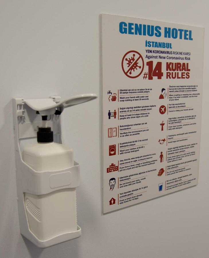Genius Hotel Istanboel Buitenkant foto